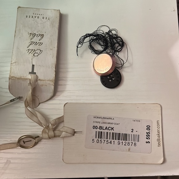 New With Tags! Ted Baker Narrla Coat - Picture 11 of 11